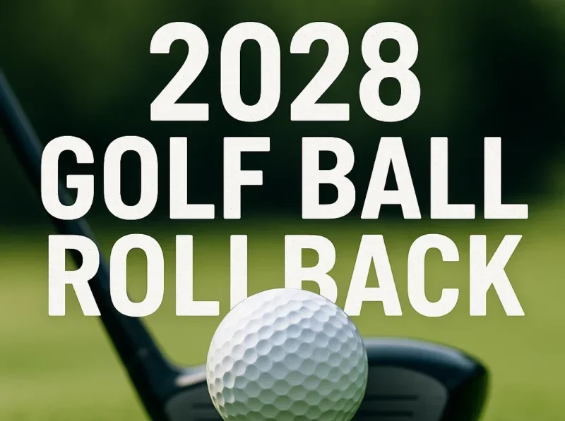 Golf Ball Rollback: 2028 Changes Looming – What Golfers Need to Know